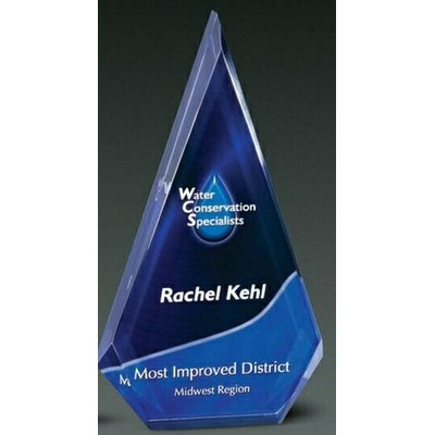 AcryliPrint® HD Triangle Award (4½"x6"x1")