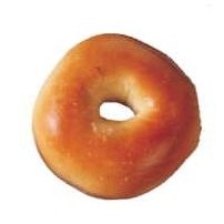 Round Bagel Lapel Pin