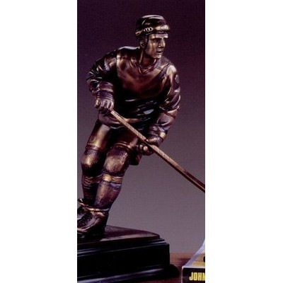 Hockey Player Trophy (7"x13 1/2")