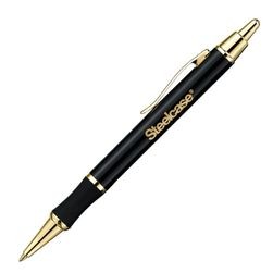 Westpoint Metal Plunger Action Pen w/Gold or Silver Trim (3-5 Days)