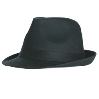 Cotton Twill Fedora Hat