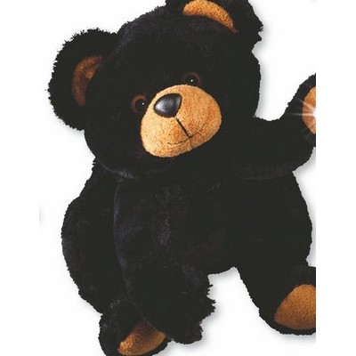 Baby Smoky Flashlight Bear Posable Stuffed Animal