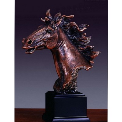 Shouting Horse Resin Award (8"x11")