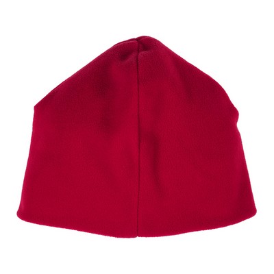 Red Fleece Beanie