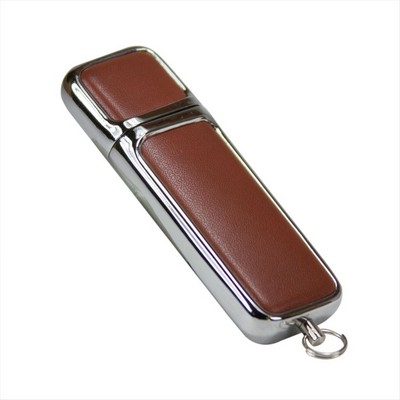 Flat Leather USB 2.0 (64GB)