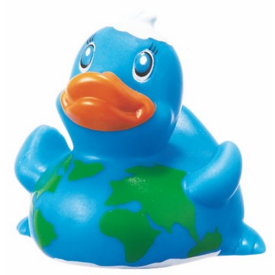 Rubber Round the World Duck© Toy