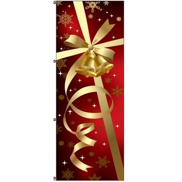 Avenue Banners Holiday Flag (Gold Ribbon)