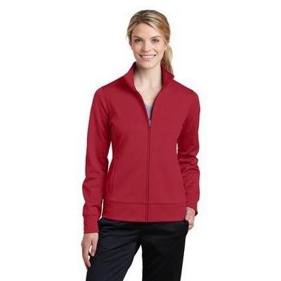 Ladies' Sport-Tek® Sport-Wick® Fleece Full-Zip Jacket