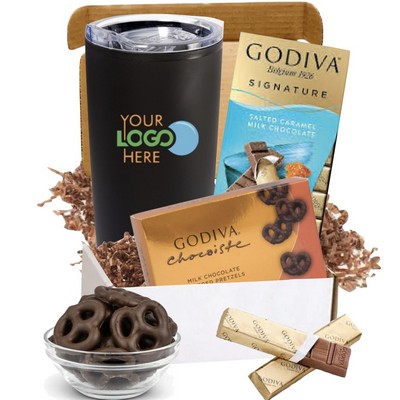 Godiva Chocolates with Branded Tumbler Boxed