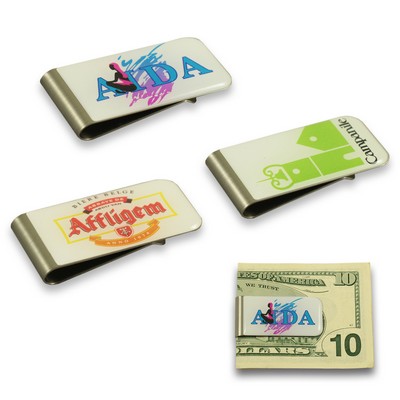 Domed Metal Money Clip (Temporarily Out of Stock)