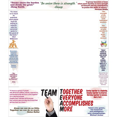 Team Building Themed Party Photo Frame Prop, 35 X 30 inches