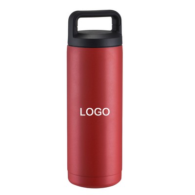 18 Oz. Double Wall Vacuum Stainless Steel Water Bottle