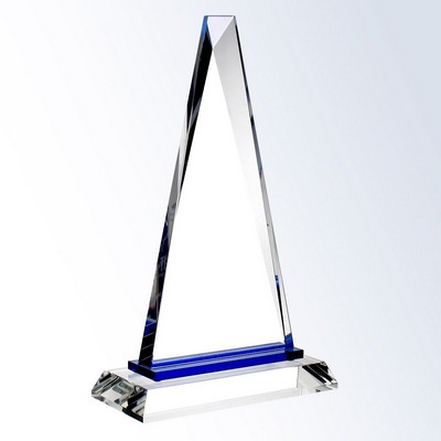 Blue Paramount Optic Crystal Award