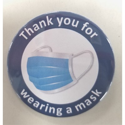 Thank You For Wearing A Mask Buttons