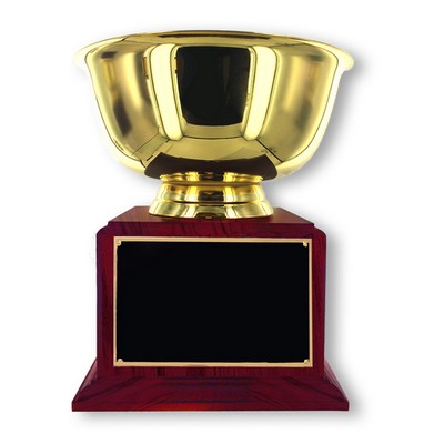 8" Gold Bowl Trophy