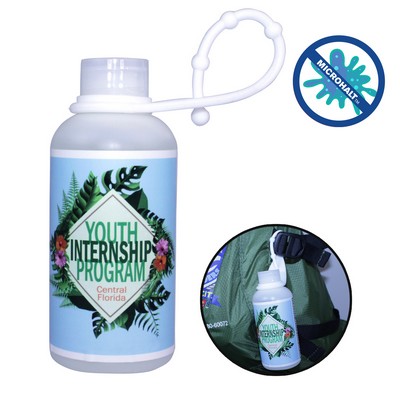 3 Oz. Full Color Digital Gel Sanitizer w/Lanyard