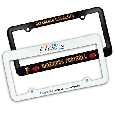 License Plate Frame w/ 2 Holes (Full Color Digital)