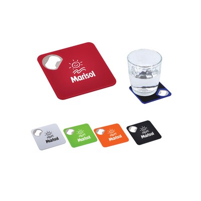 Coaster With Bottle Opener