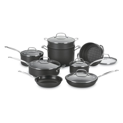 Cuisinart® Chef's Classic™ 14 Piece Non-Stick Hard Anodized Set