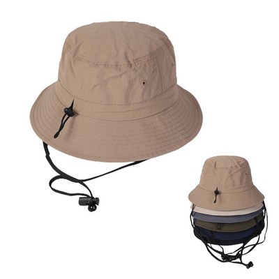 MOQ 30pcs Adventurer Bucket Hat with Mesh Sides