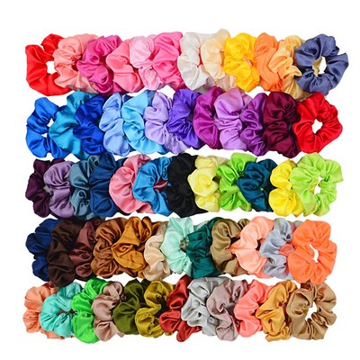 Satin Hair Scrunchies