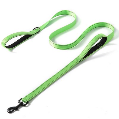 6' Double-Sided Reflective Dog Leash