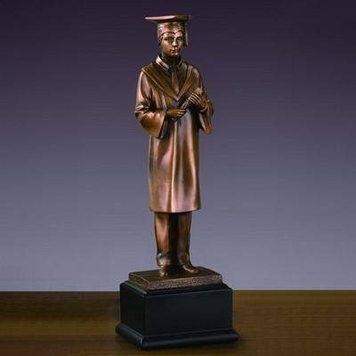 Male Graduate Trophy (3.5"x12")