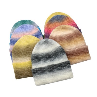 Gradient Cuffed Beanie