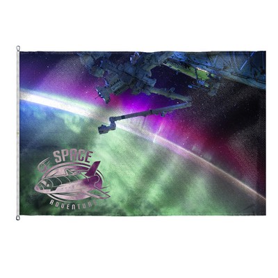 10'x15' Canvas Poly Custom Digital Print Flag