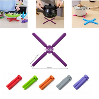 Multi Silicone Foldable Pot Mat