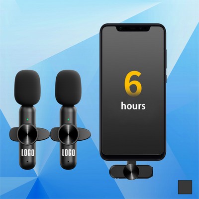 Wireless Lavalier Dual Microphone