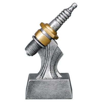 Spark Plug Resin Award, 6"H