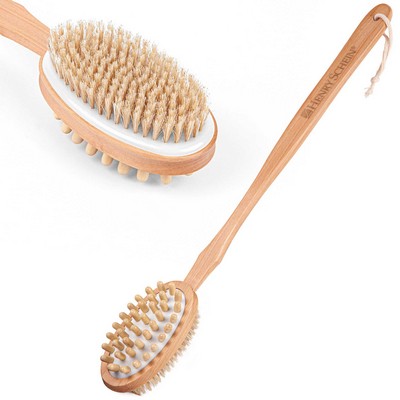 Double-Sided Bath And Massager Brush