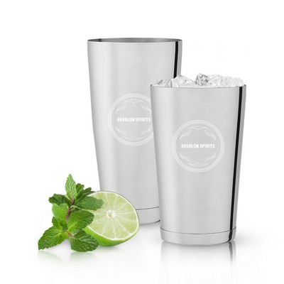 Stainless Shaker Tin Set by Viski®