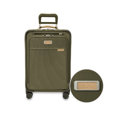 Briggs & Riley Baseline Essential Carry-on Spinner - Olive