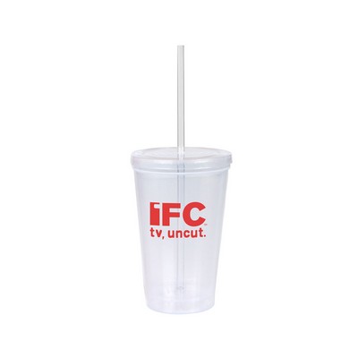 Prime Line USA Made 16oz Double-Wall Tumbler