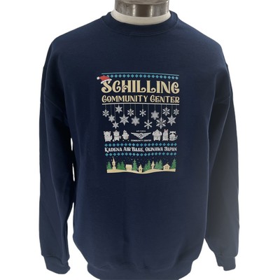 Cotton/Polyester Crewneck Sweatshirt