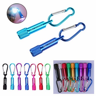 Led Flashlight Mini Bright Key Ring Keychain