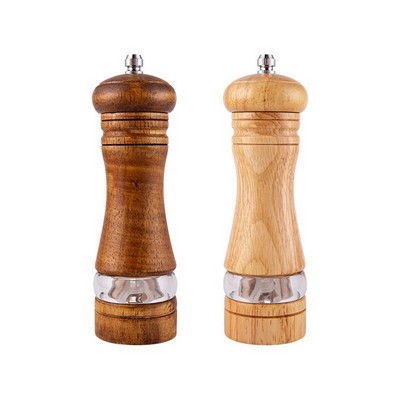 Classic Wooden Manual Salt Grinder