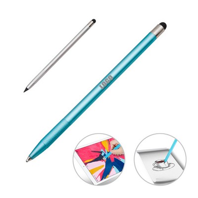 2-in-1 Stylus w/Writing Pen