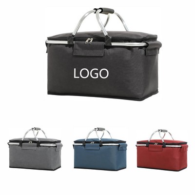 Large Insulated Picnic Basket