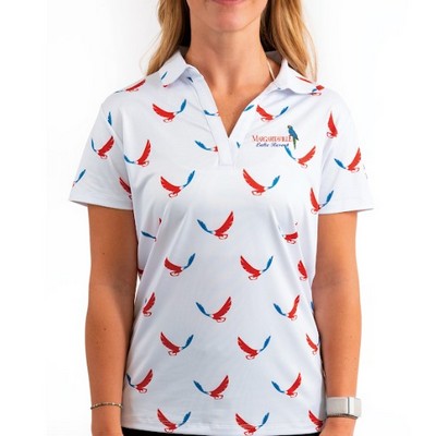 Women's Golf Polo - Ryde'r Die USA