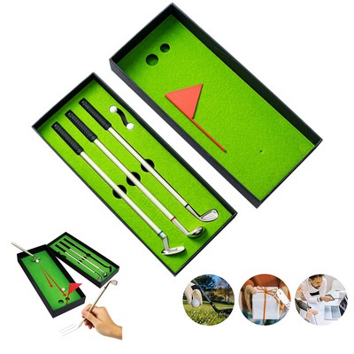 Mini Desktop Golf Pen Set