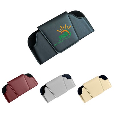 Sunglasses Visor Clip Case