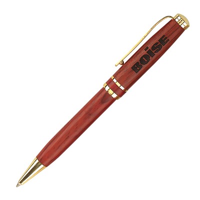 Terrific Timber-2 Ballpoint Pen w/Gold Accents