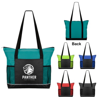 Premium Zippered Tote