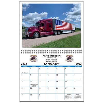 Deluxe 13 Picture Custom Wall Calendar