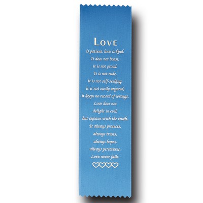 Love Bookmark Ribbon