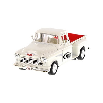 7"x2-1/2"x3" 1955 Chevrolet® Pickup Truck Die Cast Replica Car (u)