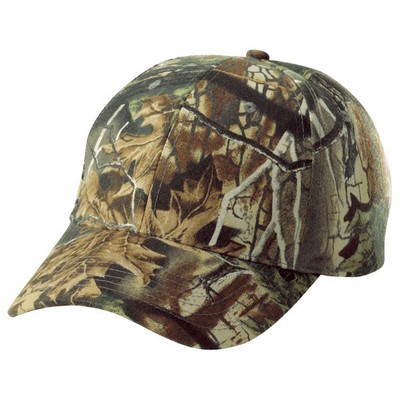 6 Panel Structured Brushed Cotton Superflauge Game Camo